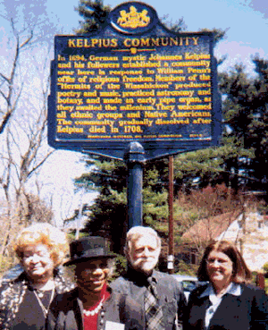 Marker dedication photo